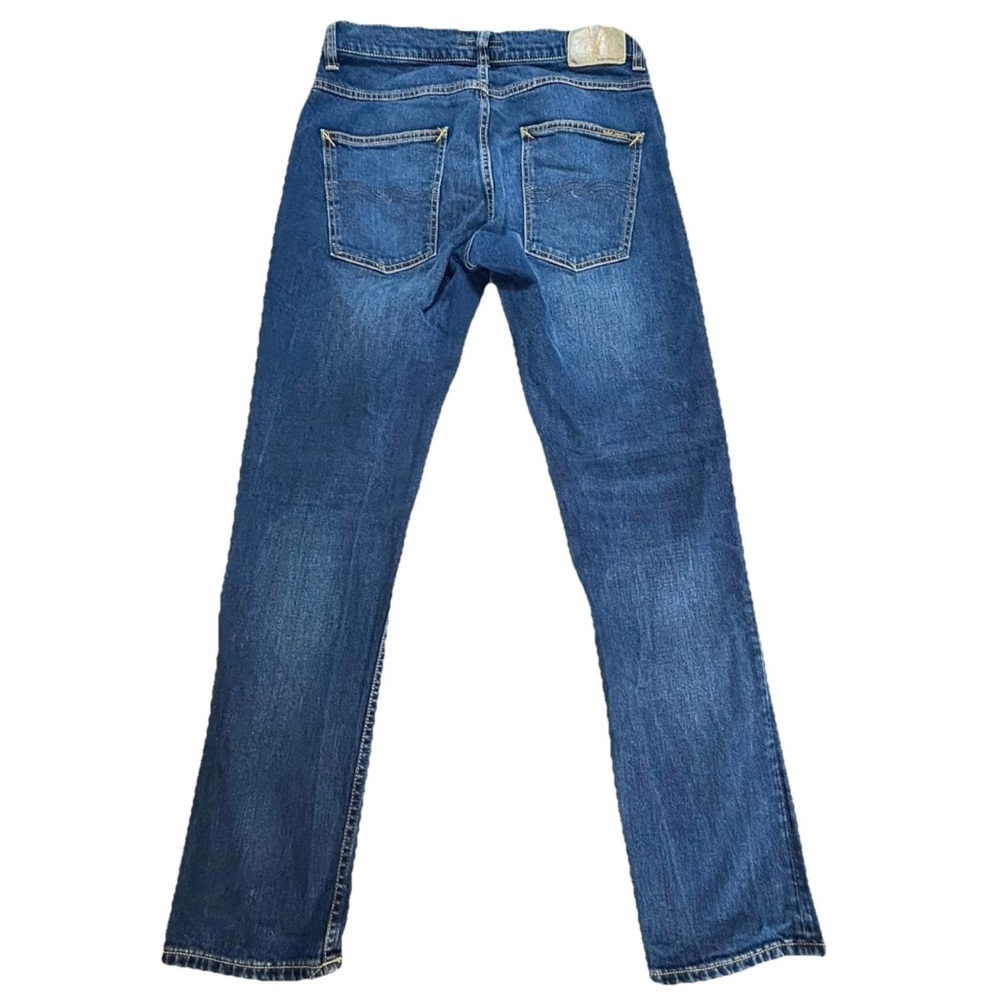 Nudie Jeans Grim Tim New Ink Men’s 32x31 Blue Button Fly - Picture 3 of 13